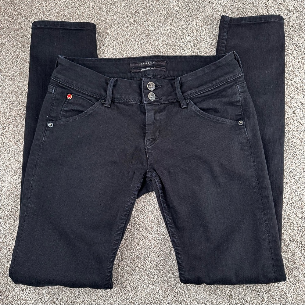 HUDSON| Black Skinny Jeans Womens Size 26